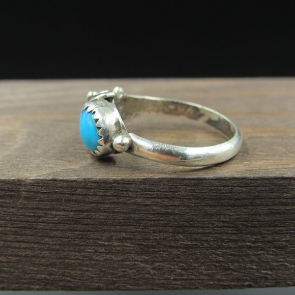 Size 6.25 Sterling Silver Lucy C Floral Stone Ring - Picture 3 of 8